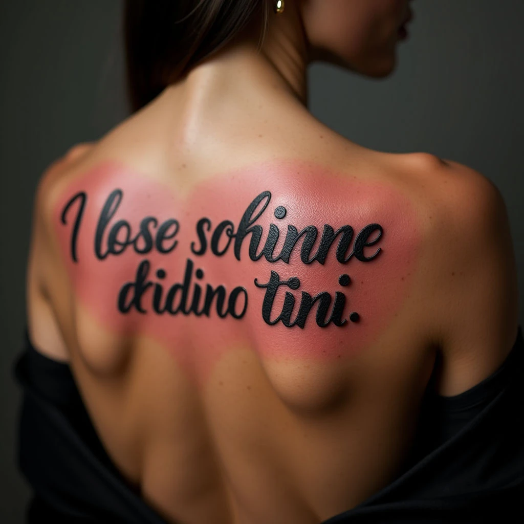 Inspiring Quote Tattoos for Women on Your Back
