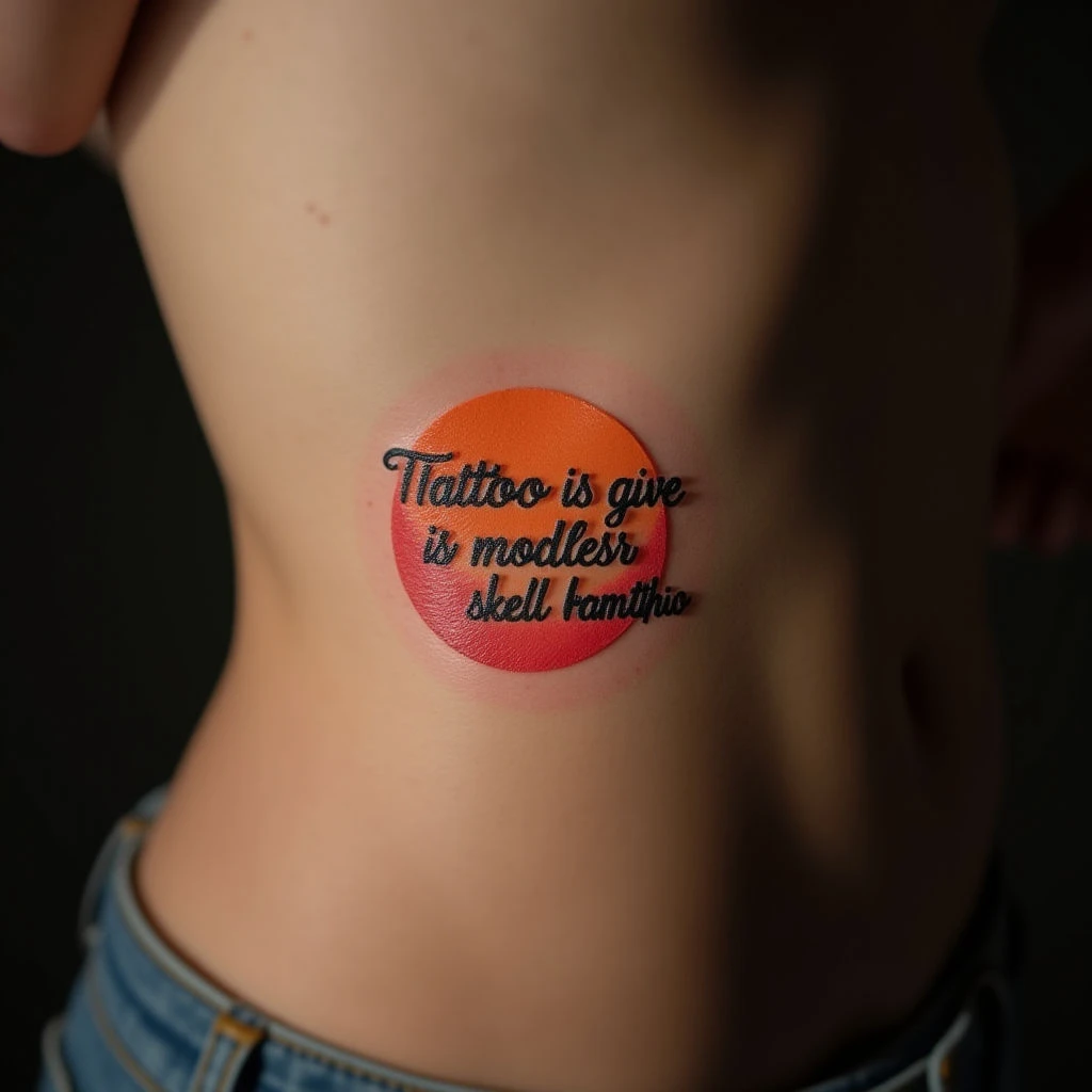 Tiny Japanese Quote Tattoos for Your Ribcage