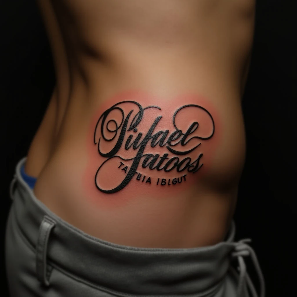 Sweet Kids Names Tattoo Ideas for Guys
