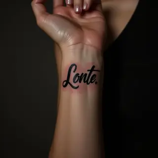 Name Tattoo Ideas on Hand: Old School Style Inspiration