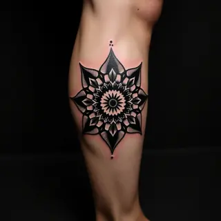 Mandala Name Tattoo for Men: A Stylish Chest Piece?