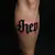 Elegant Name Tattoos on Your Calf: Micro-Realism Style
