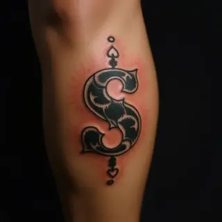 Oriental Lettering Tattoos for Your Calf - Generator & Ideas