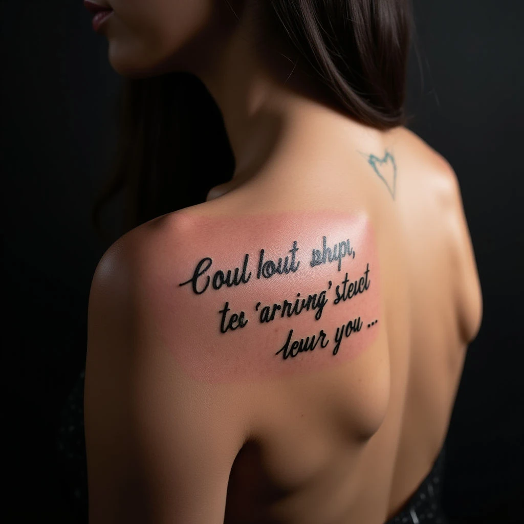 Short & Meaningful Quotes for Women's Shoulder Tattoos