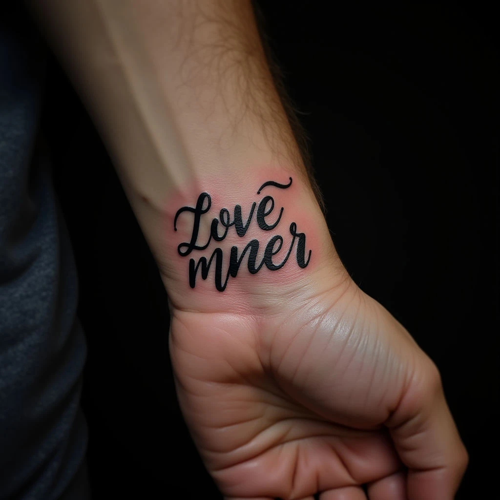 Best Wrist Lettering Tattoos for Men: Ideas & Placement
