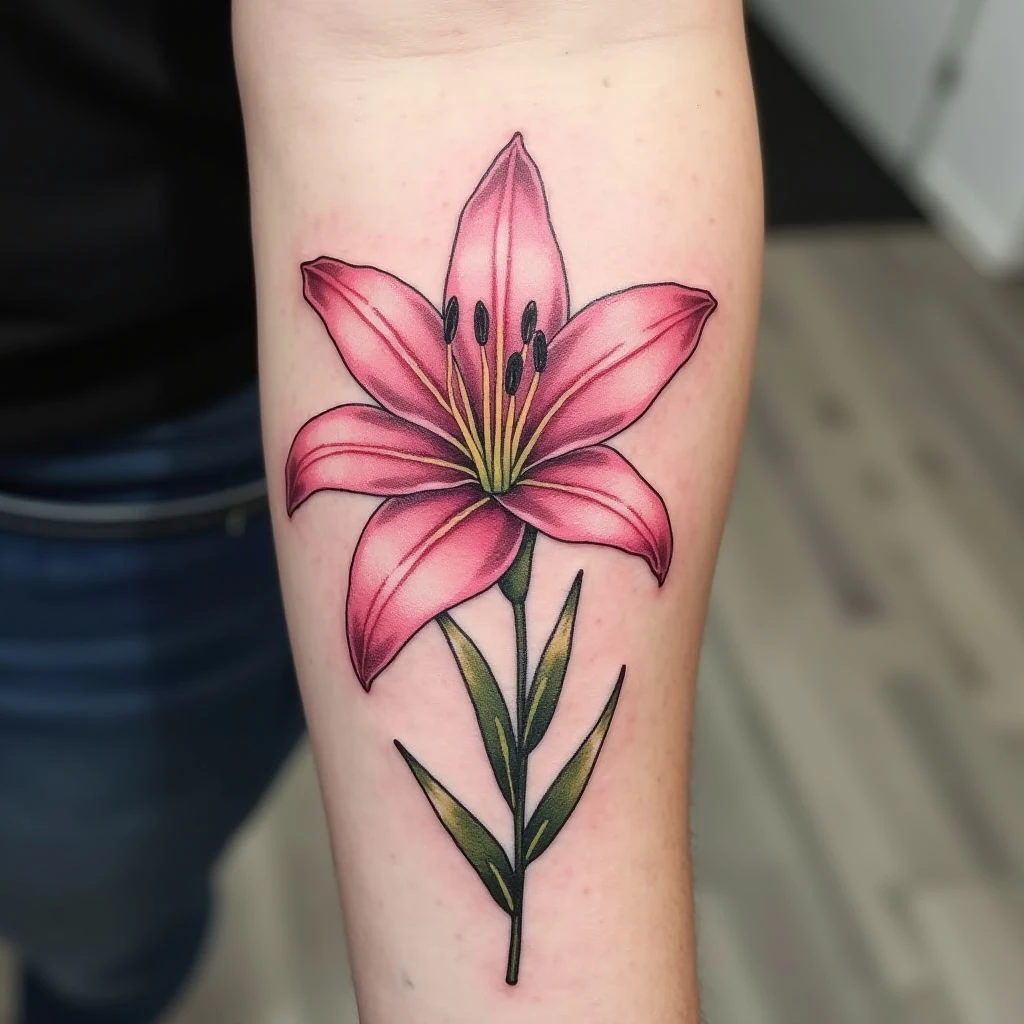 Lily Flower Tattoo Ideas: Symbolism, Styles & Designs