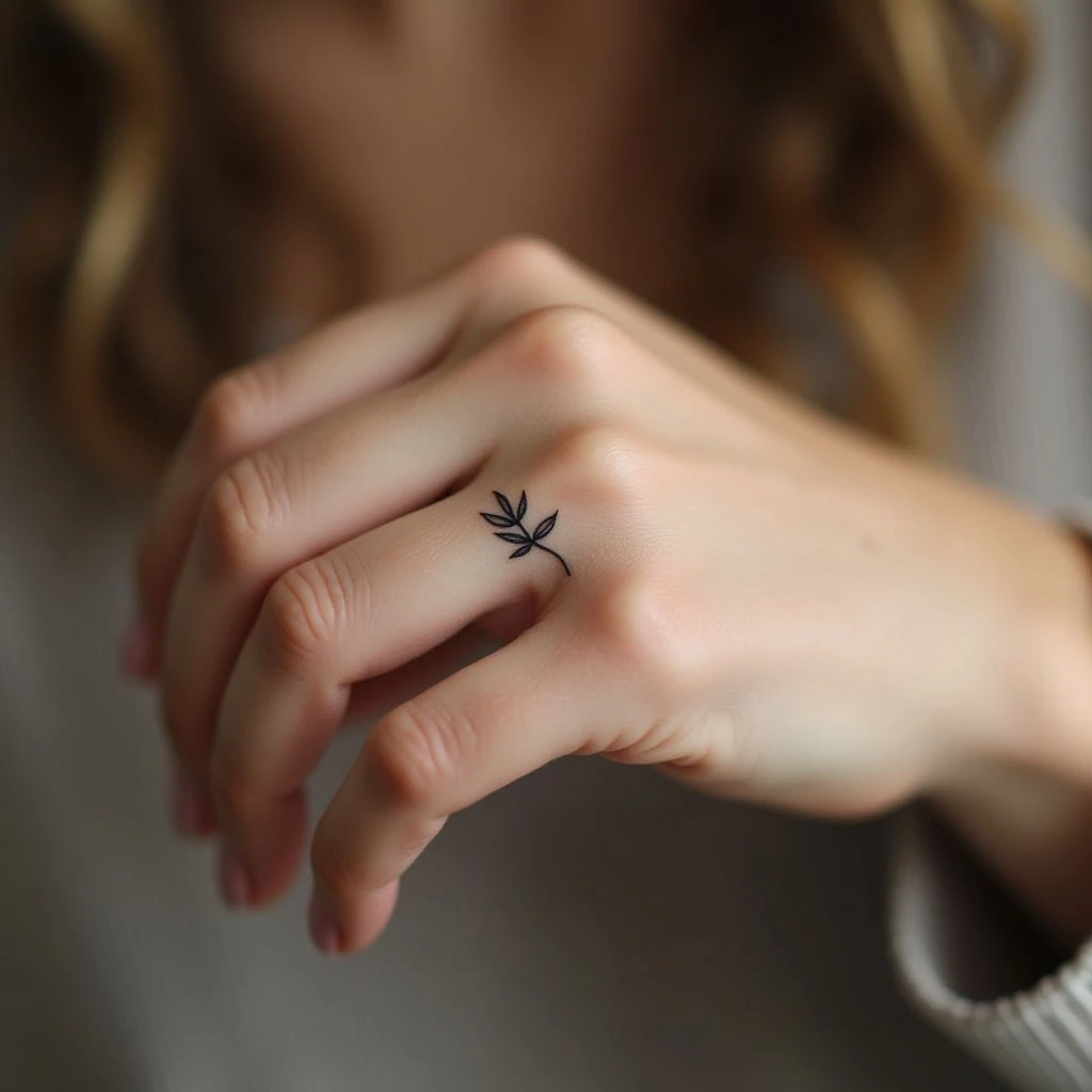 Decoding the Meaning of Line Finger Tattoos