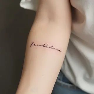 Decoding Your Forearm Line Tattoo: Meaning & Symbolism