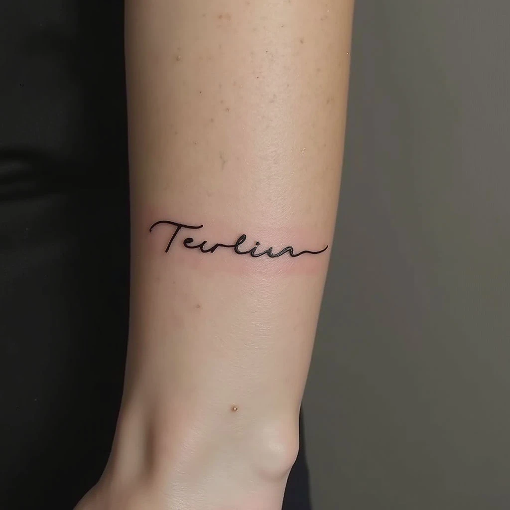 The Symbolic Weight of a Line Tattoo on Your Forearm