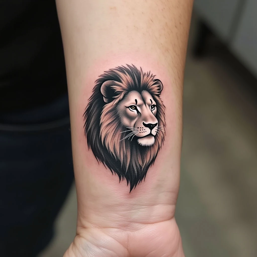 Small Lion Tattoo Ideas: Strength & Courage in Miniature