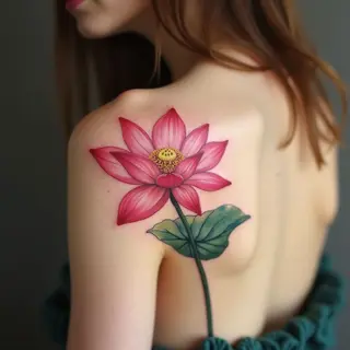 Lotus Flower Tattoo on a Woman: Meaning, Symbolism & Designs