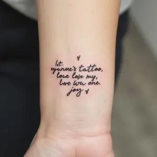 Love Quotes Tattoo Ideas: Eternal Expressions of Affection