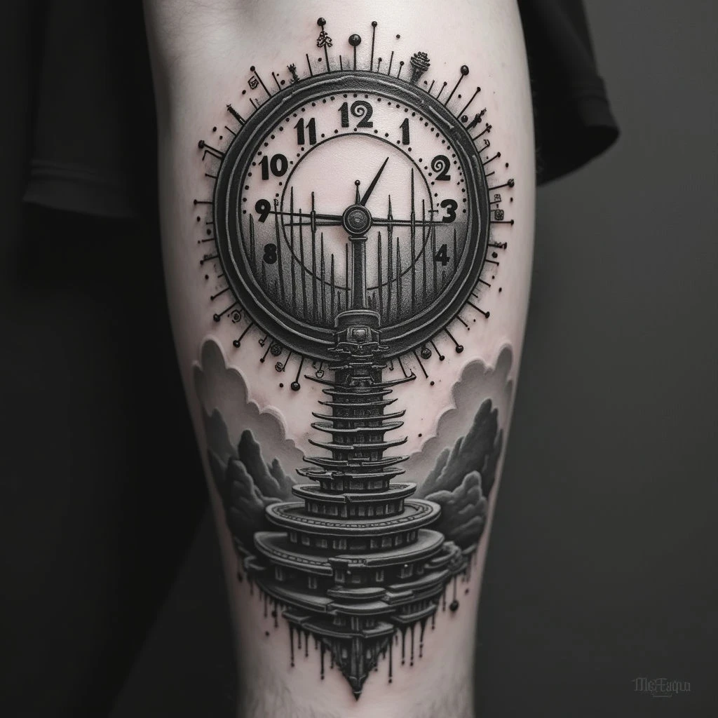 Male Name Tattoo Ideas: A Surreal Exploration of Identity