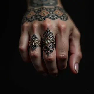 Elegant Male Ring Tattoo Designs: A Guide to Ornamental Artistry