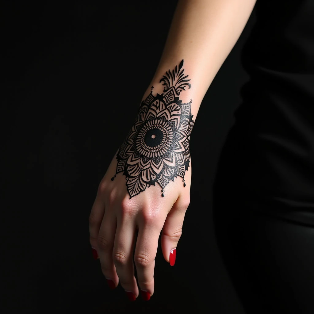 Meaningful Mandala Tattoos for Girls: Simple & Symbolic Designs