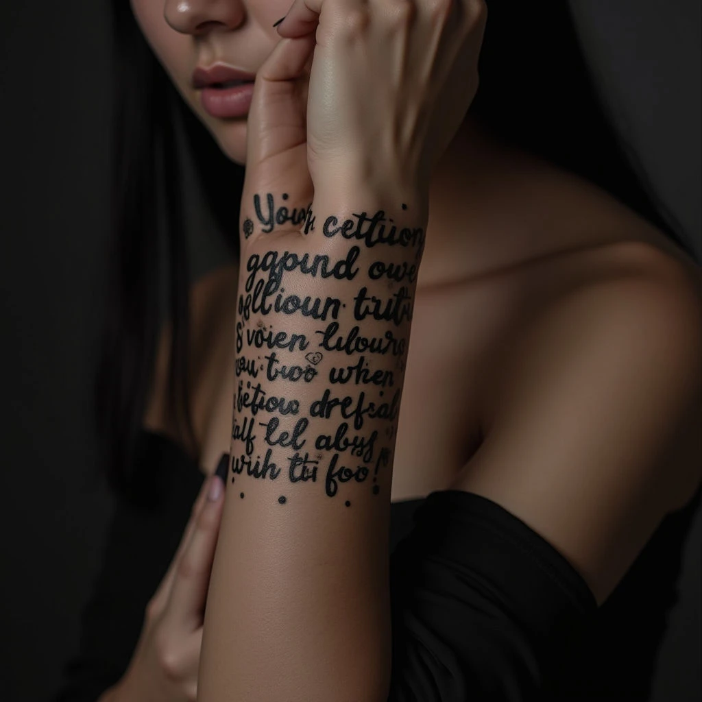 Meaningful Quote Tattoos for Women: Inspiration & Cultural Significance