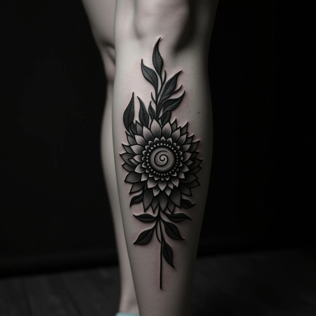 Meaningful Women's Leg Tattoos: Cultural & Historical Inspiration
