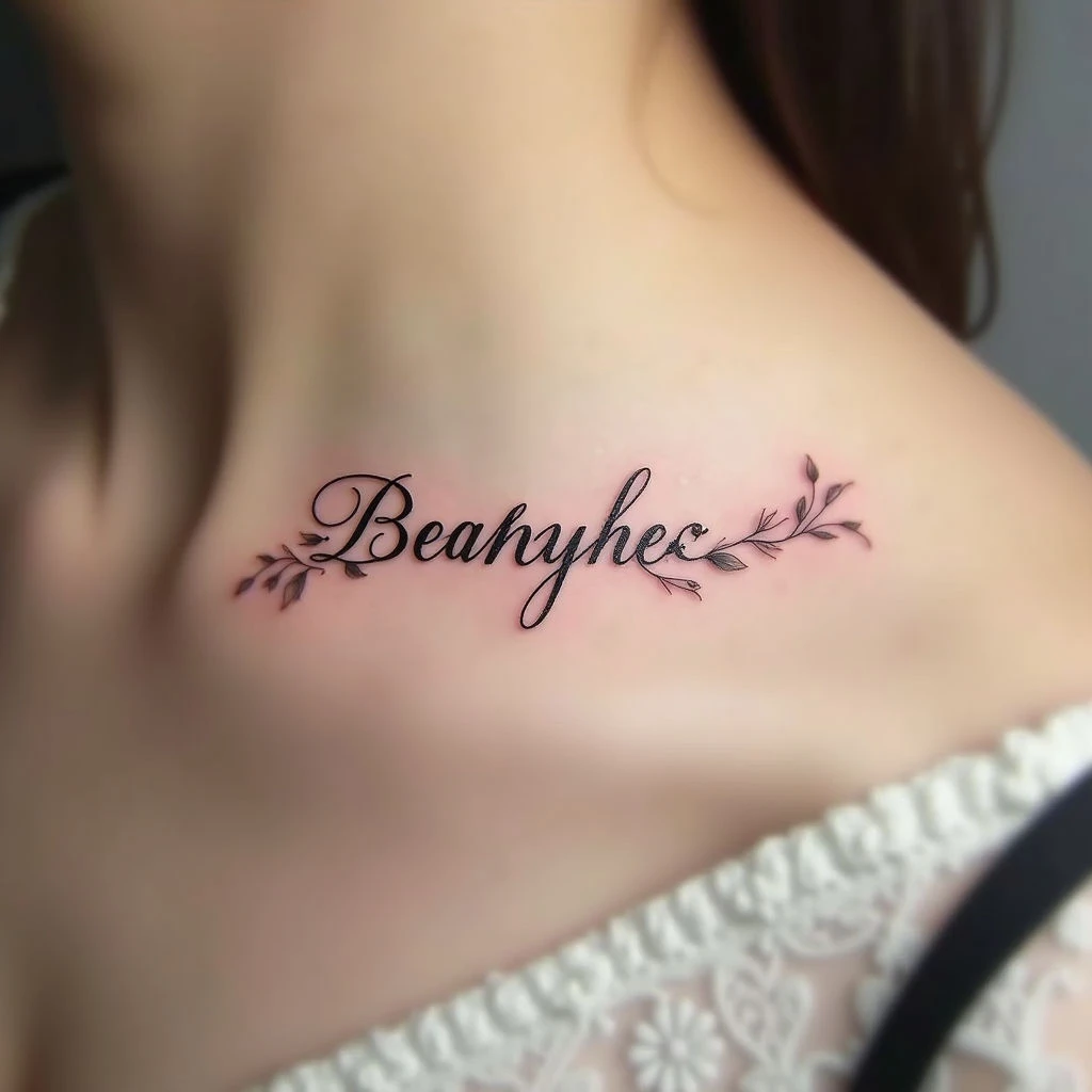 Meaningful Words Tattoo Ideas: A Delicate Guide