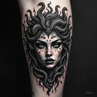 The Story Behind Medusa Tattoos: Meaning, Symbolism & Design Ideas