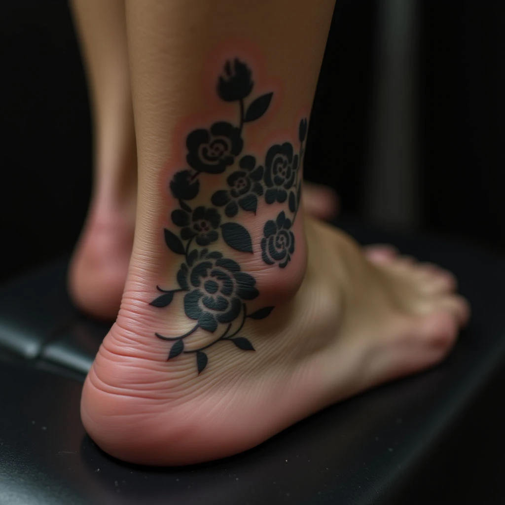 Foot Tattoos for Lost Loved Ones: Meaningful Memorial Designs