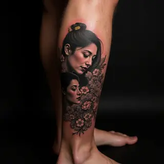 Japanese Mom Memorial Tattoos for Men: Honoring Her Legacy