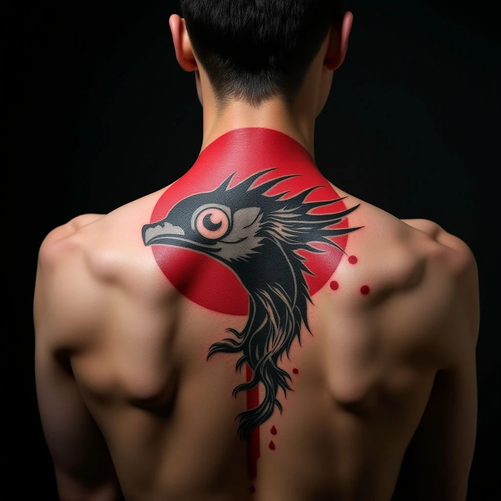 Japanese Lost Child Tattoo: A Heartfelt Memorial