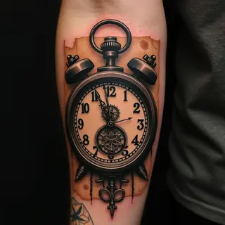 Men's Clock Tattoo Ideas: Designs & Symbolism