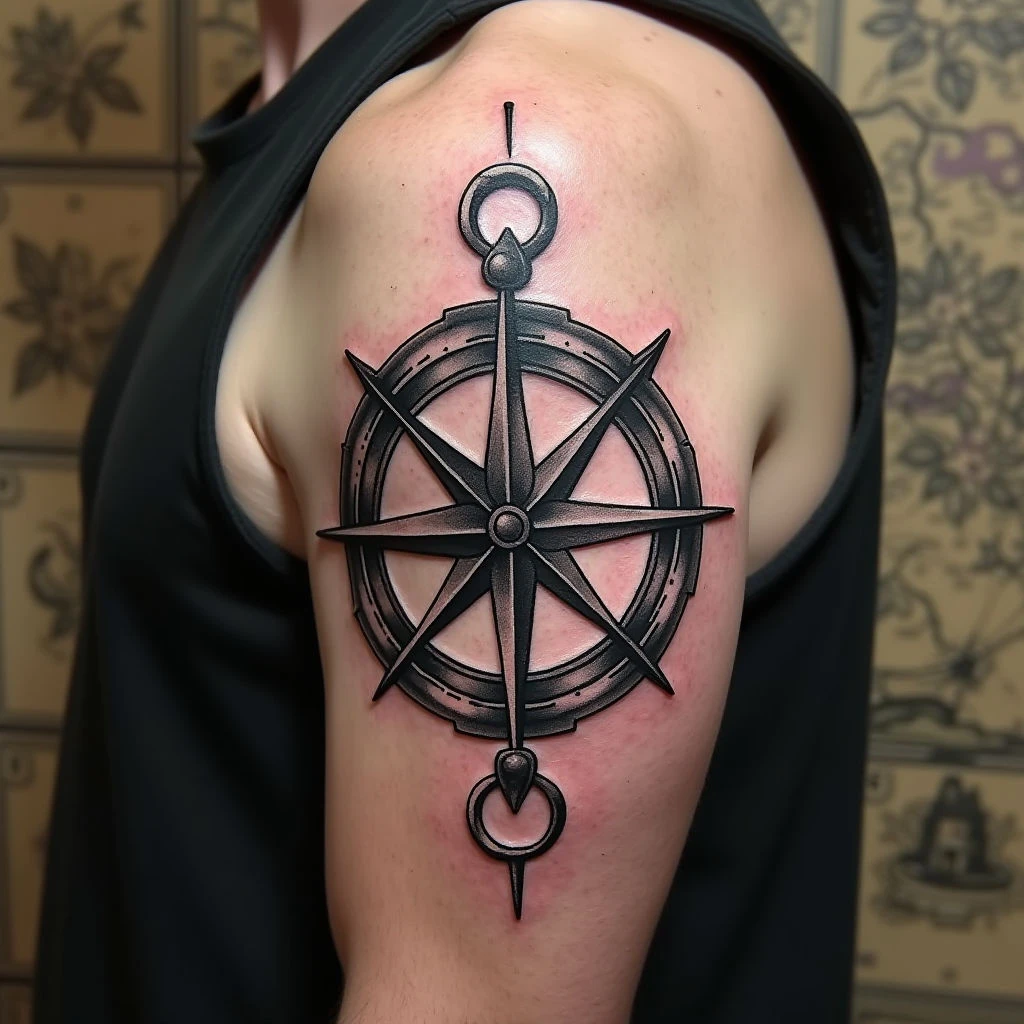 Unveiling the Meaning of a Compass Tattoo for Men: Guidance, Adventure & More