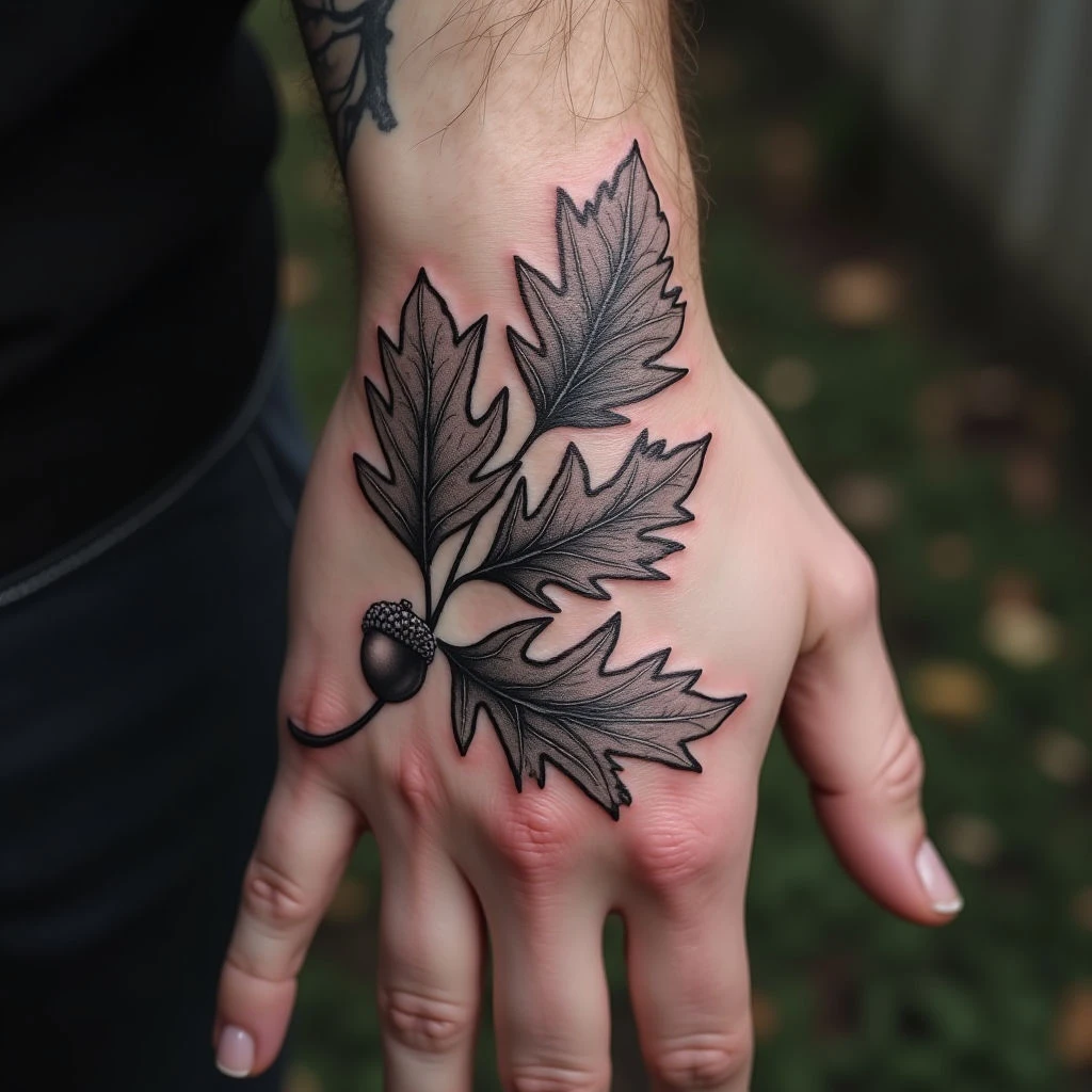 Mens Hand Tattoo Ideas: A Botanical Guide