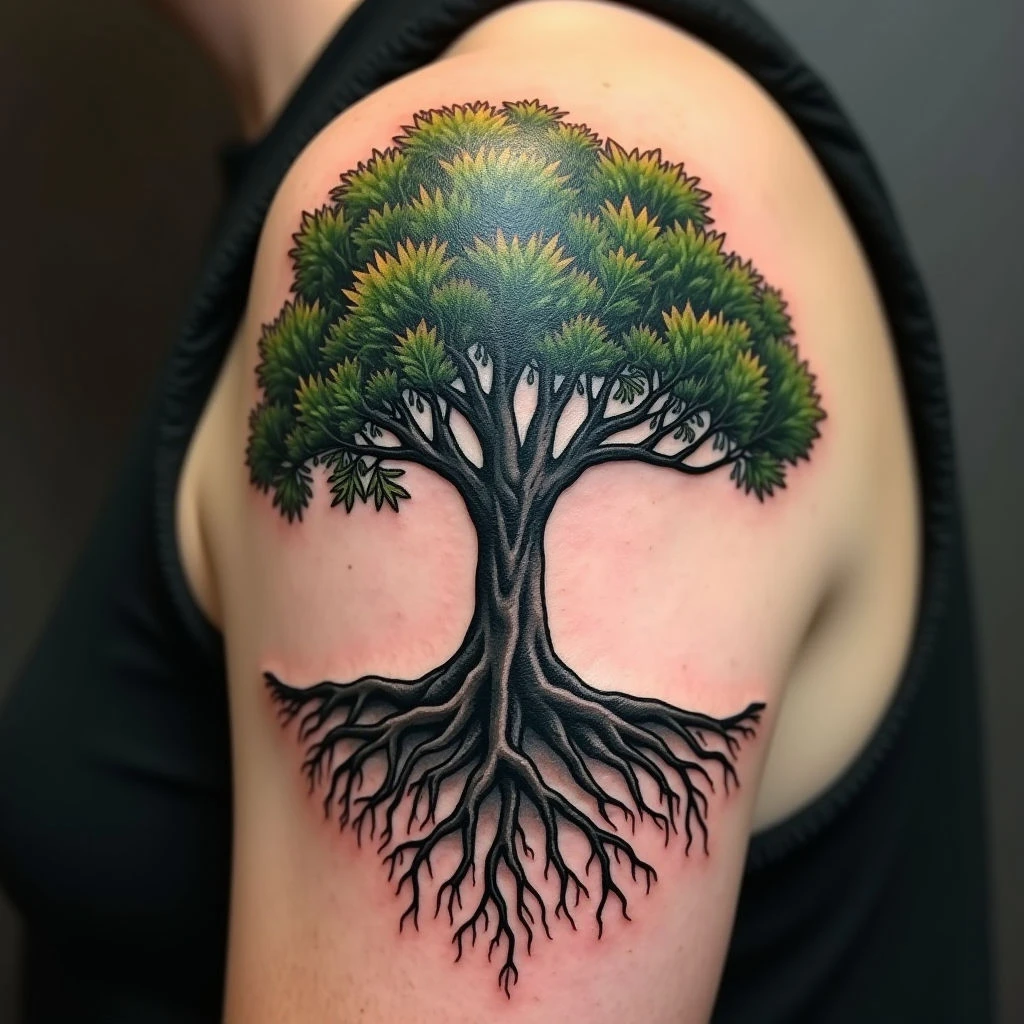 Men's Tattoo Ideas: A Botanical Guide to Strength & Meaning