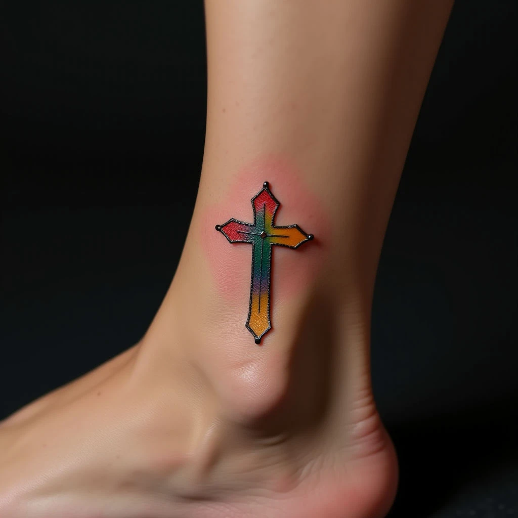 Delicate Ankle Calligraphy Tattoos: Tiny & Unique Designs for Her