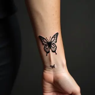 Small Butterfly Tattoos: Delicate Designs & Hidden Meanings
