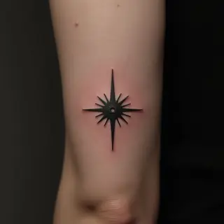 Delicate Pink Couple Tattoos for Arms: Minimalist Designs