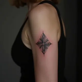 Delicate Pink Finger Tattoos: Minimalist Blackwork Inspiration