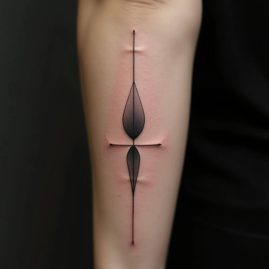 Small Minimalist Forearm Tattoos with Deep Meaning