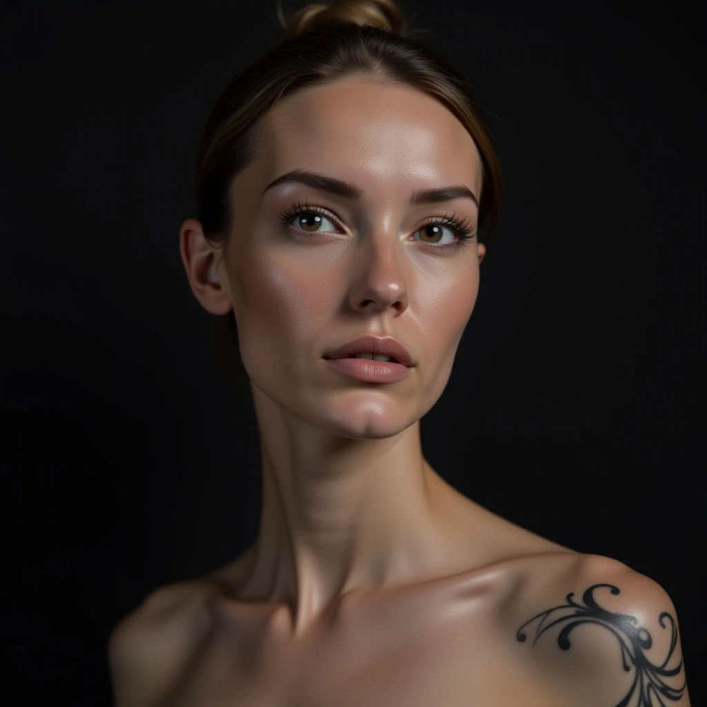 Small Geometric Face Tattoos for Women - Minimal & Chic