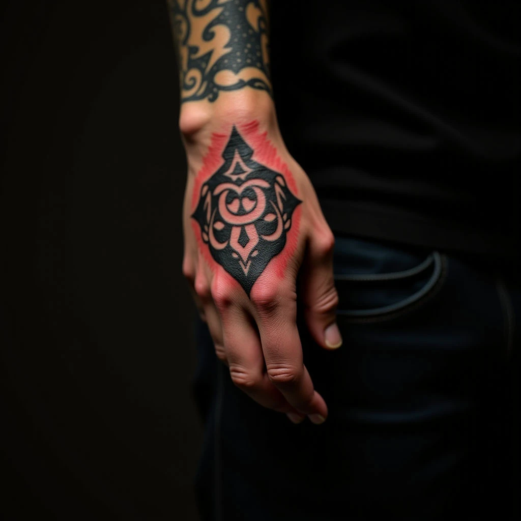 Small Tribal Hand Tattoos for Men: Bold & Meaningful Designs