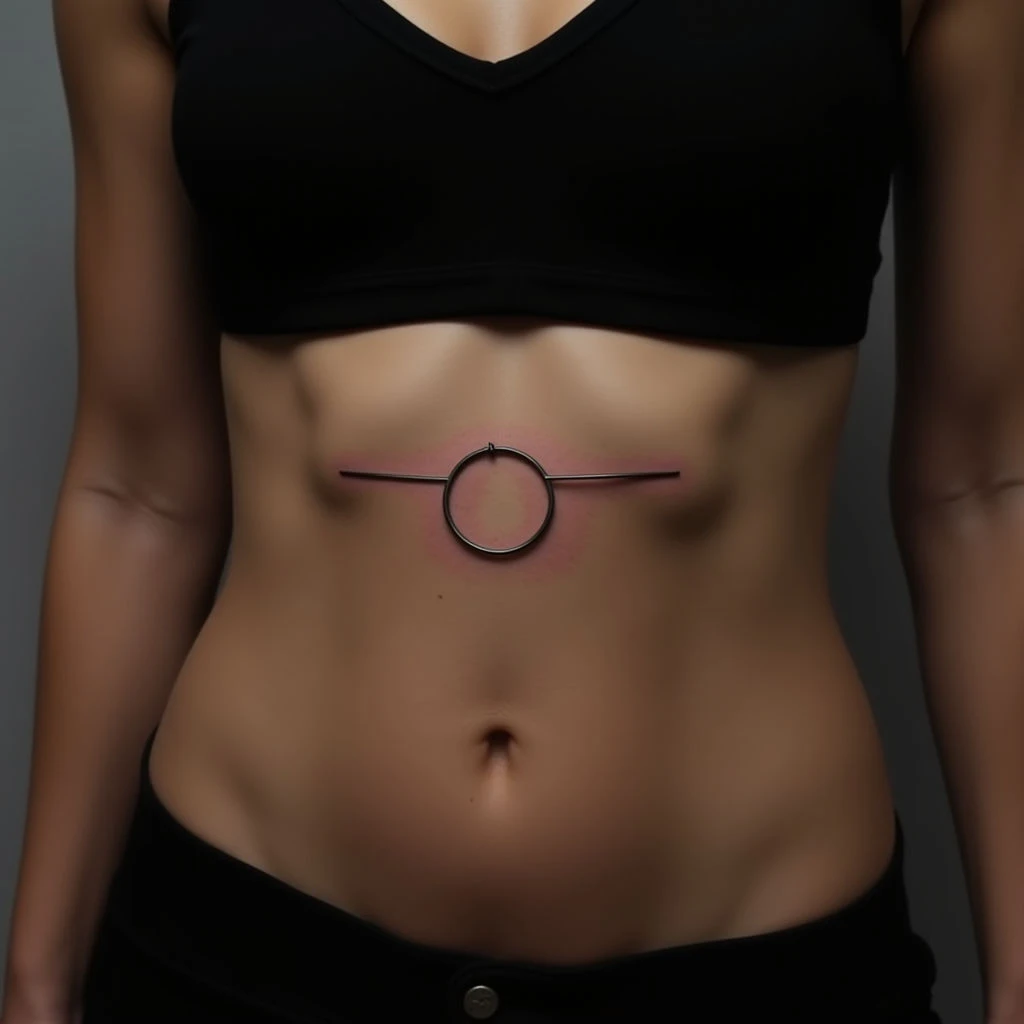 Single Black Line Tattoos: Meaning & Minimalist Inspiration
