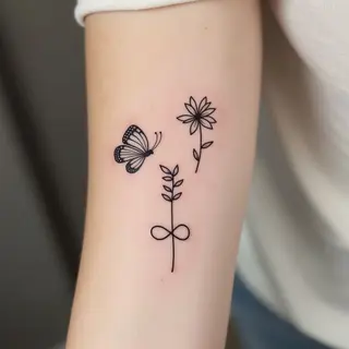 Delicate Minimalist Tattoos: Symbolism in Small Designs