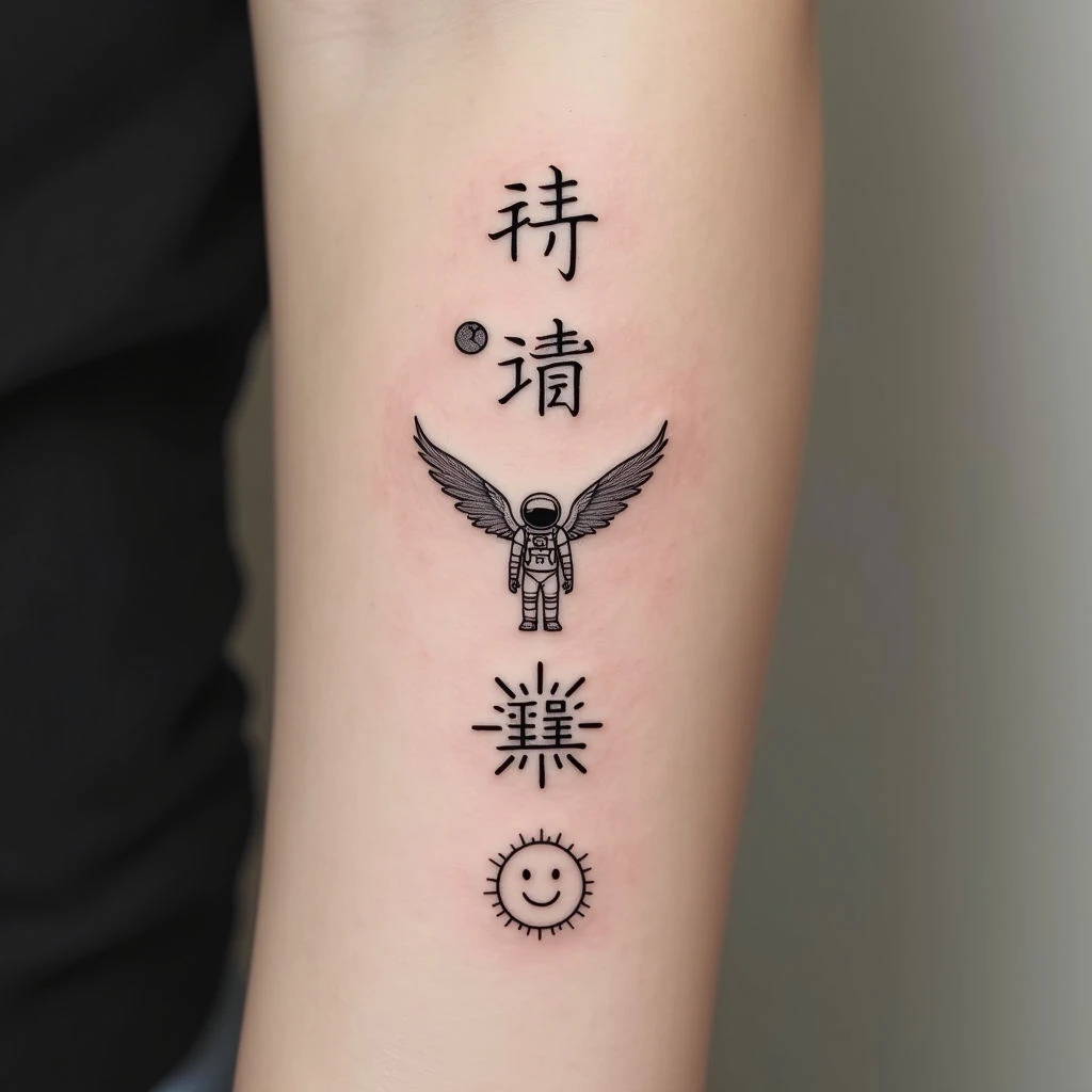Minimalist Tattoo Collection: Linework & Script
