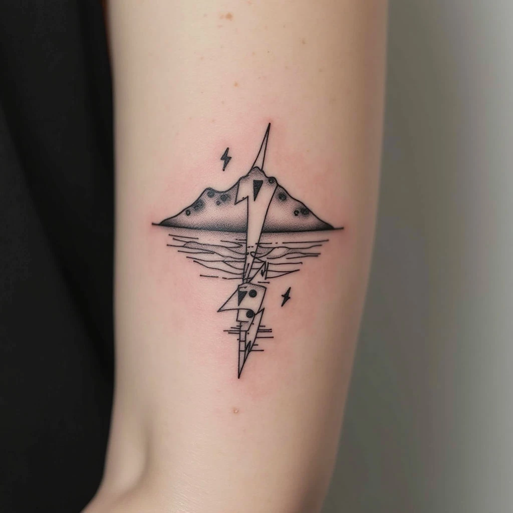 Minimalist Tattoo Designs: A Collection of Linework Motifs