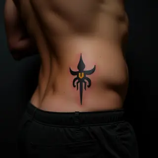 Minimalist Yellow Hip Tattoos: Meaning & Designs for Men