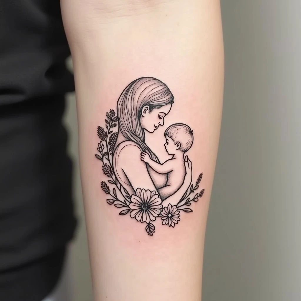 Mother & Child Tattoo Quotes: Celebrating Bonds of Love