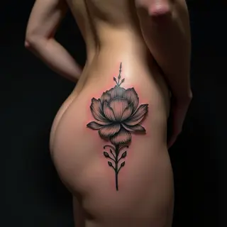 Heartfelt Mother & Daughter Tattoo Ideas in Linework