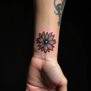 Small & Illustrative Mum Tattoos for Men - Wrist Designs