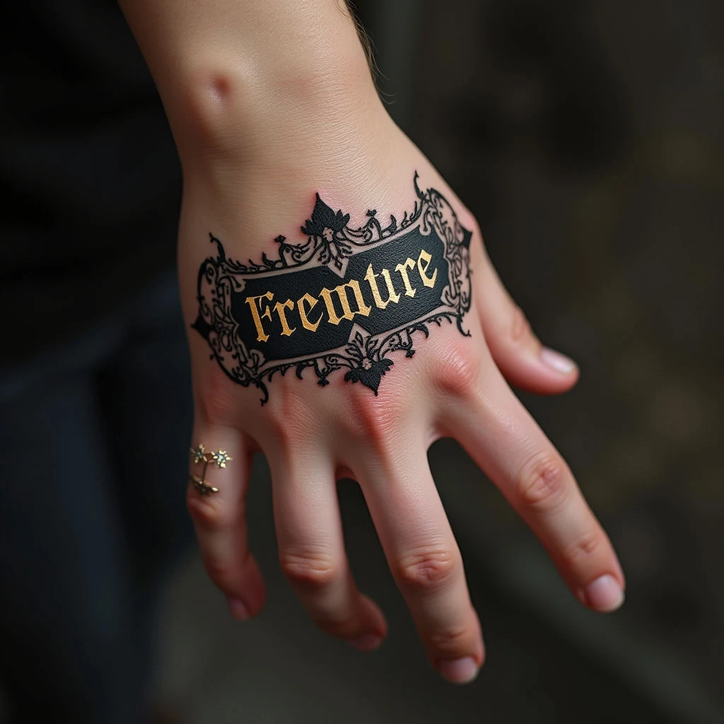 Name Tattoo Designs for Boys on Hand: A Comprehensive Guide