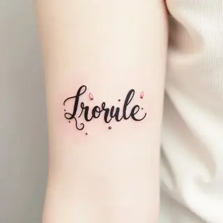 Name Tattoo Ideas for Girls: Sketchbook Inspirations