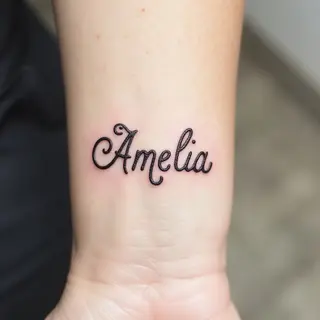Delicate Name Tattoos: Small & Elegant Ideas