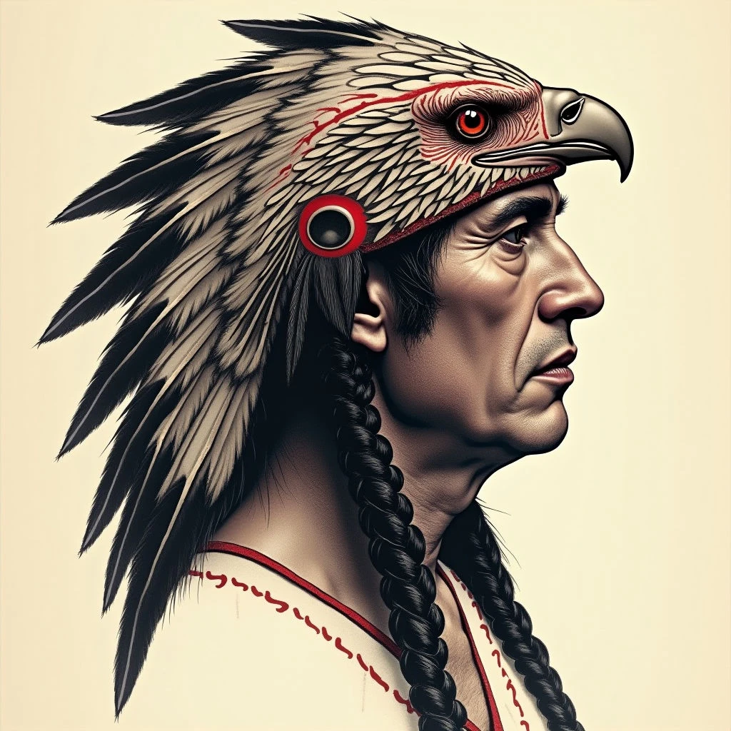 Understanding Native American Head Tattoos: Symbolism & History