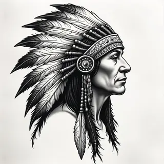 Native American Head Tattoo: Meaning & Design Inspiration